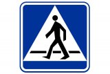 znak drogowy przejście dla pieszych